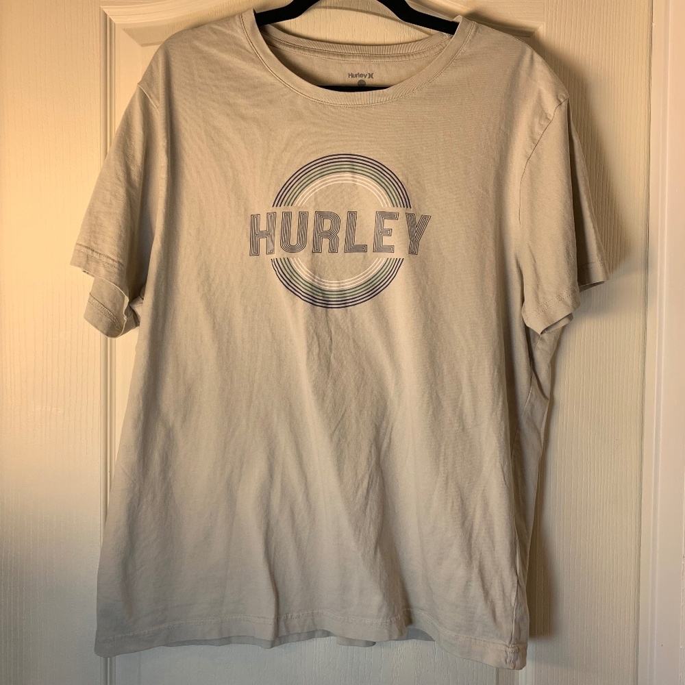 Hurley Surf & Skate Graphic T-Shirt – Men's XL Casual Comfy